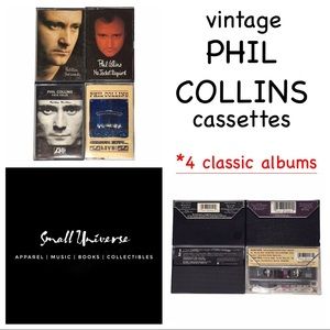 PHIL COLLINS cassettes (VTG)